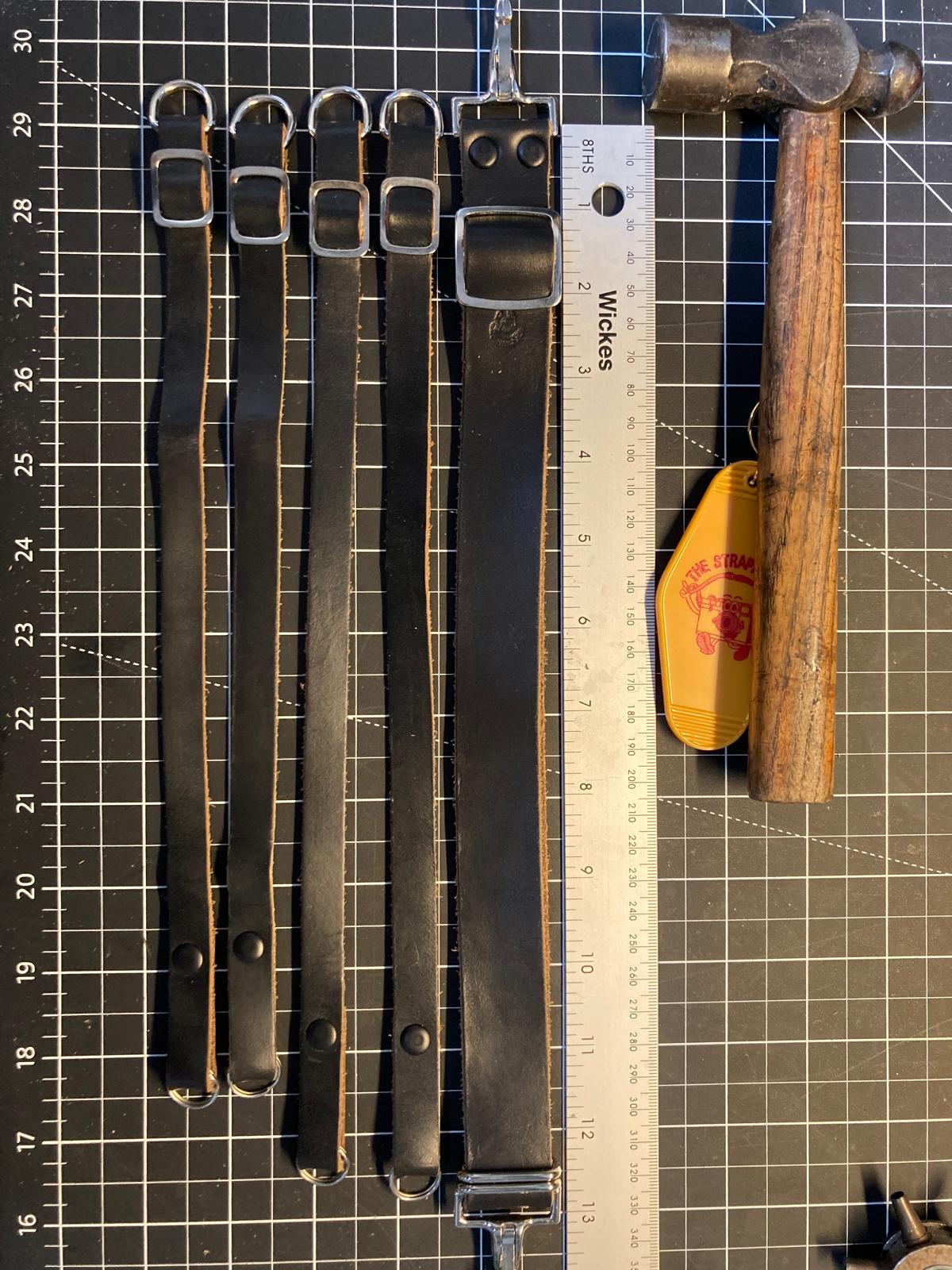 1  x pair of extra Type C CAMERA CONNECTOR straps - for use with Type C or Quick Snap strap