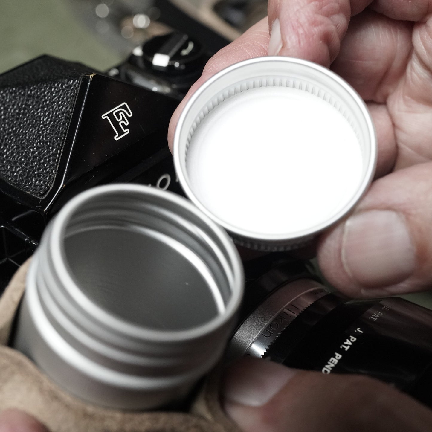 Film can accessory strap for the Type A