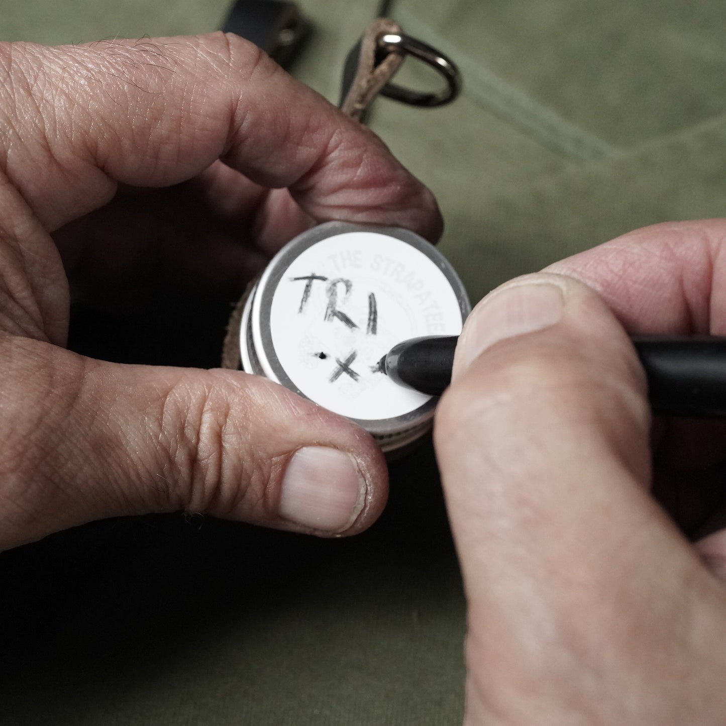 Film can accessory strap for the Type A