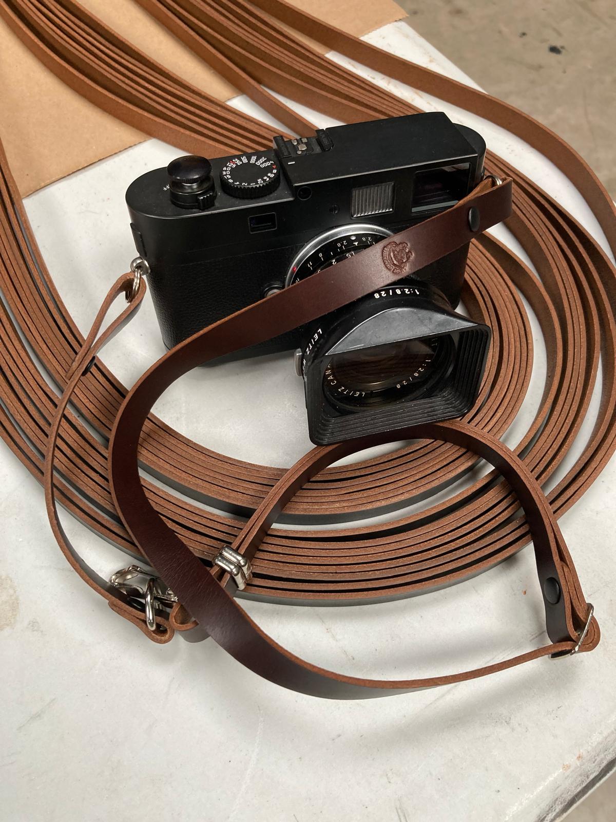 The Strapateer Camera Strap Type A for Leica Nikon