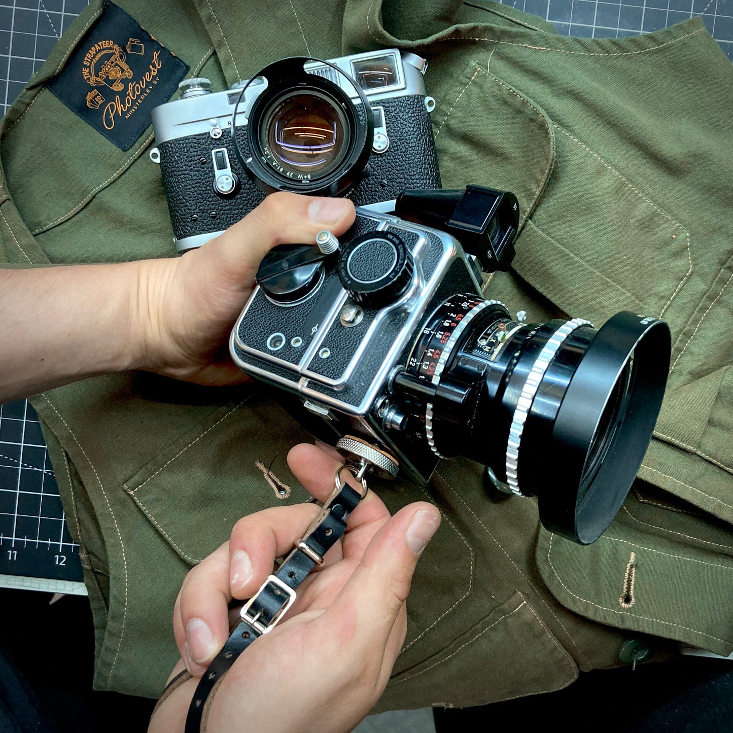 The Strapateer Camera Strap Type D *Pre-order. We will ship to you in about 3-4 weeks