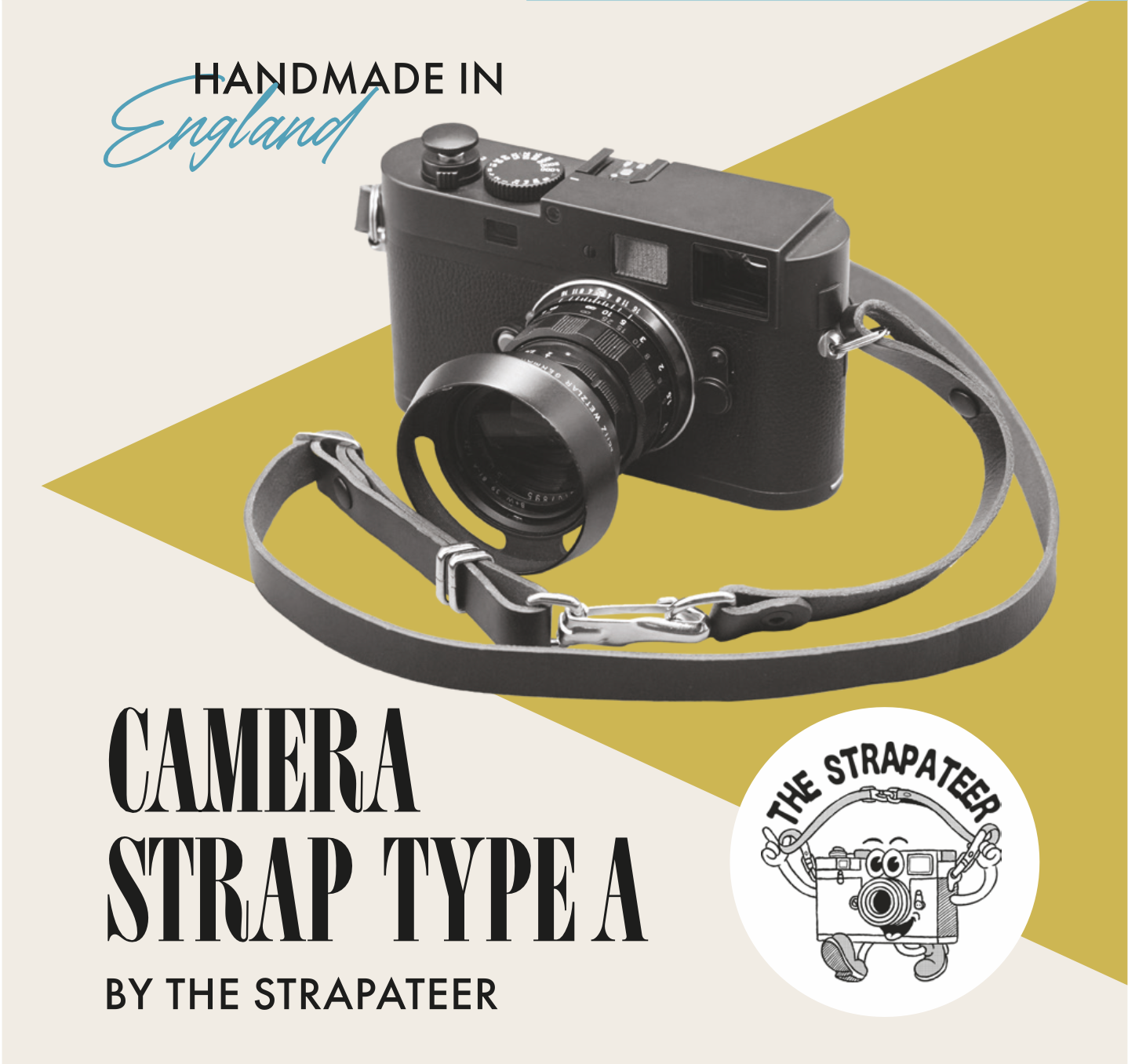 The Strapateer Camera Strap Type A