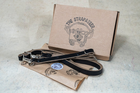 The Strapateer camera strap Type A Quick-Snap